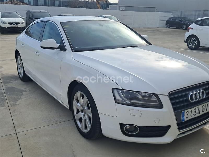 Blanco Usado 2010 Audi A5 Sportback Utilitario | 8000 € (Buen precio) - Imagen 1/4