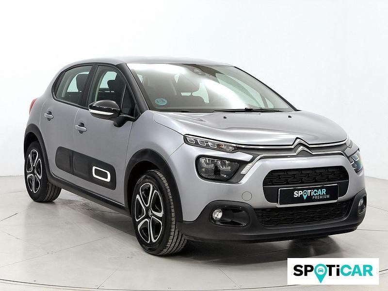 Usado Citroën C3 Feel 83 CV (61 kW) 2020 Gris Utilitario