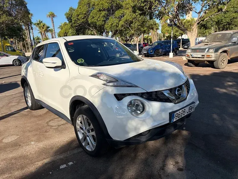 Usado Nissan Juke Acenta 110 CV (80 kW) 2014 Blanco SUV
