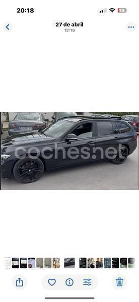 Negro Usado 2013 BMW 318 Familiar | 9800 € - Imagen 1/2
