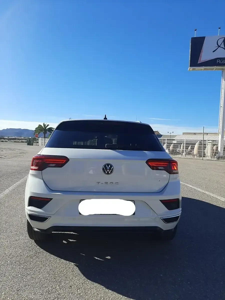 Begagnad VW T-Roc R-line 150 HK (110 kW) 2022 Vit SUV