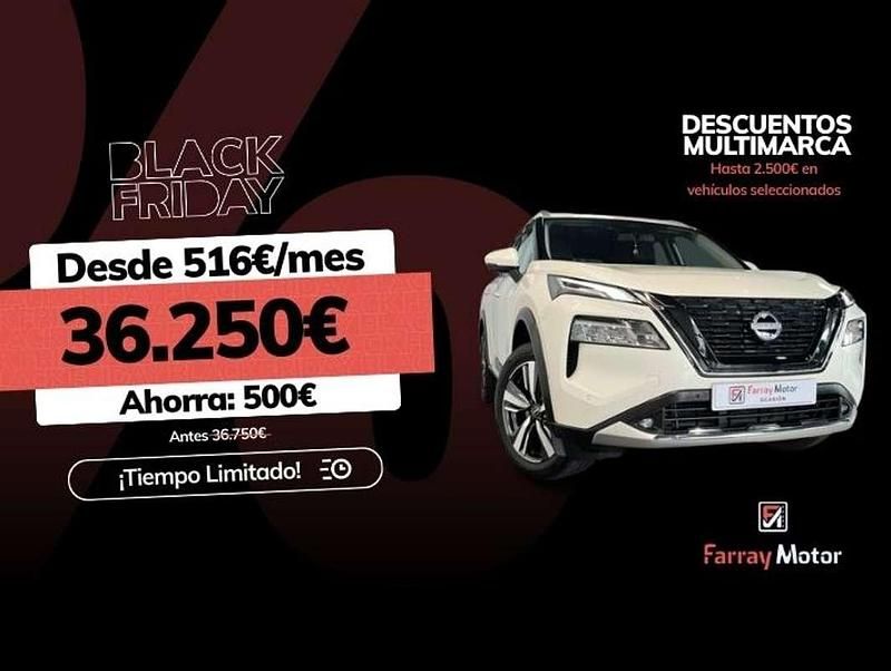 Blanco Usado 2022 Nissan X-Trail Tekna SUV | 36.250 € (Precio justo) - Imagen 1/4