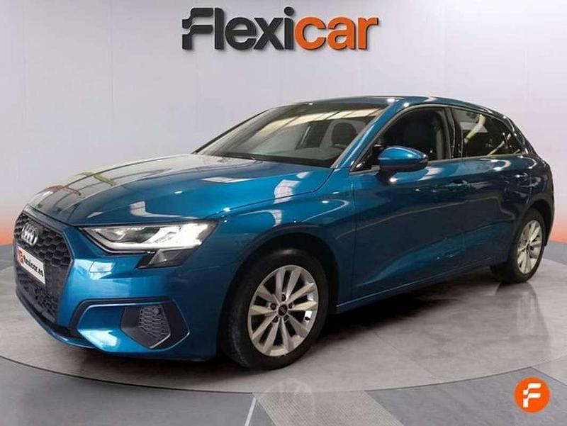 Usado Audi A3 Sportback 150 CV (110 kW) 2020 Azul Utilitario