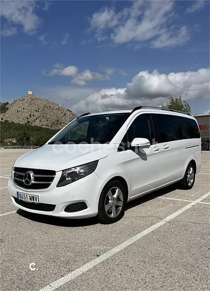 Blanco Usado 2015 Mercedes V220 Avantgarde Monovolumen | 18.900 € (Precio justo) - Imagen 1/4