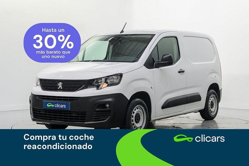 Blanco Usado 2022 Peugeot Partner Premium Monovolumen | 14.590 € (Un poco caro) - Imagen 1/4