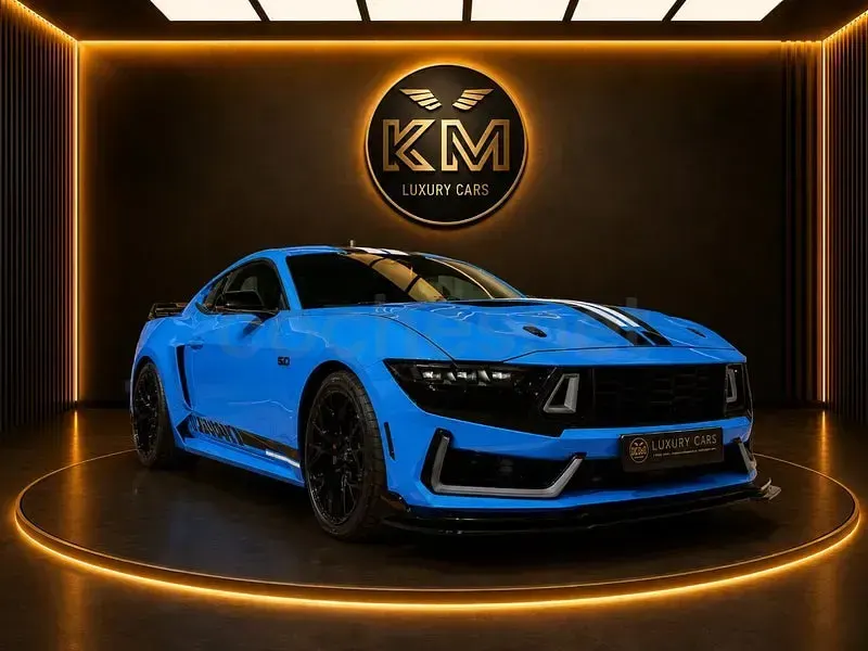 Usado Ford Mustang GT 450 CV (330 kW) 2024 Azul Coupe