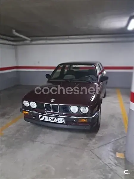 Usado BMW 316 90 CV (66 kW) 1986 Granate Berlina