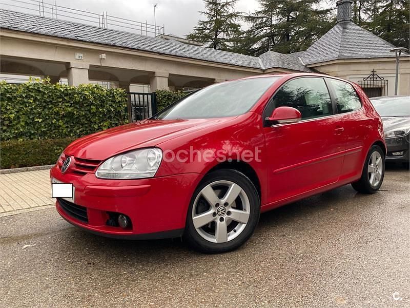 Rojo Usado 2008 VW Golf VI GT Berlina | 3850 € (Precio justo) - Imagen 1/4