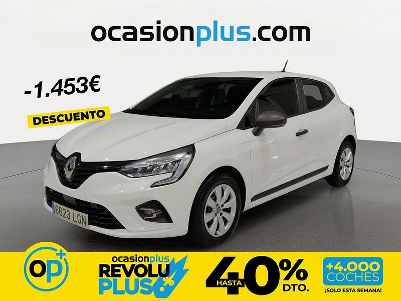 Usado Renault Clio V Business 85 CV (62 kW) 2020 Blanco Berlina
