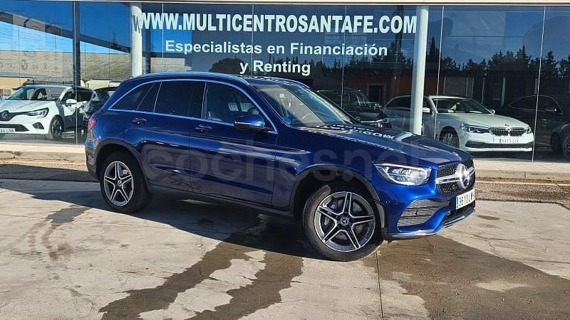 Usado Mercedes GLC300e 306 CV (225 kW) 2022 Azul SUV