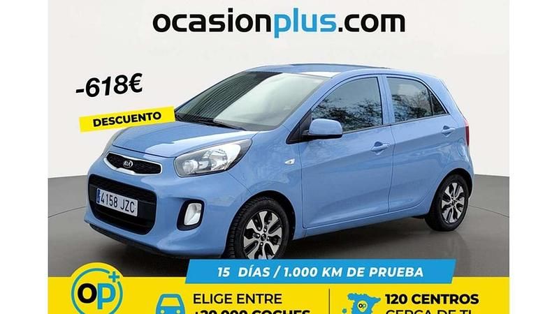 Usado Kia Picanto 67 CV (49 kW) 2017 Azul Utilitario