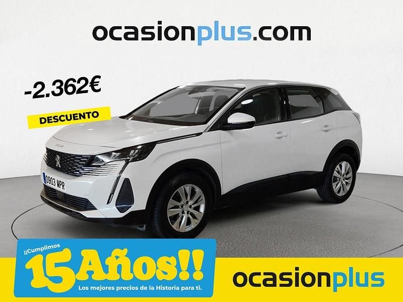 Blanco Usado 2024 Peugeot 3008 Active Recogida | 23.790 € (Buen precio) - Imagen 1/4
