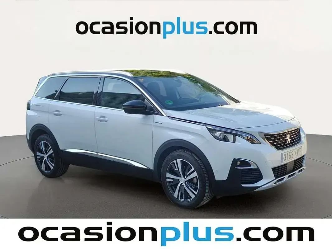 Usado Peugeot 5008 GT-line 131 CV (96 kW) 2019 Blanco SUV