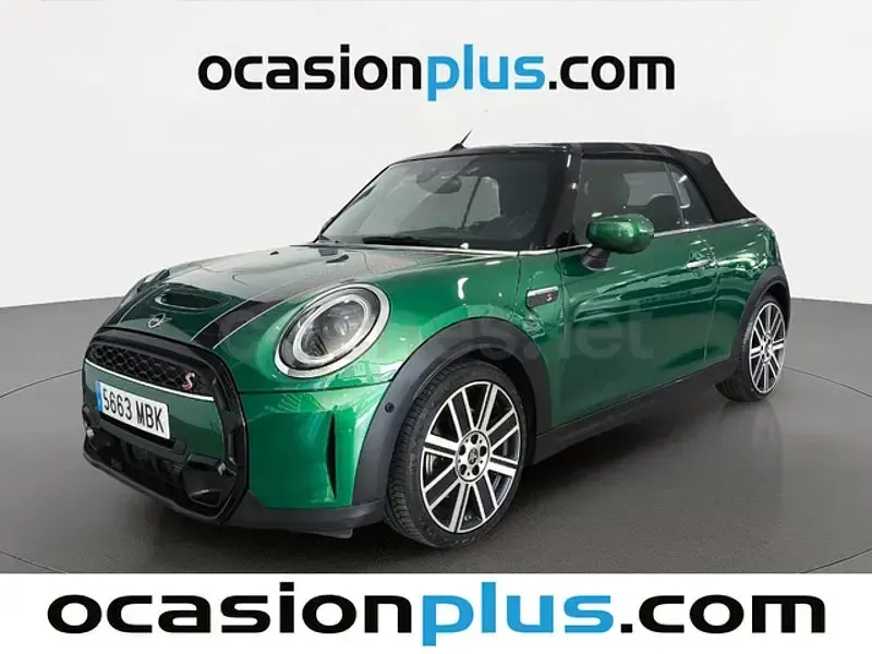 Usado Mini Cooper S Cabriolet 178 CV (130 kW) 2022 Verde Descapotable