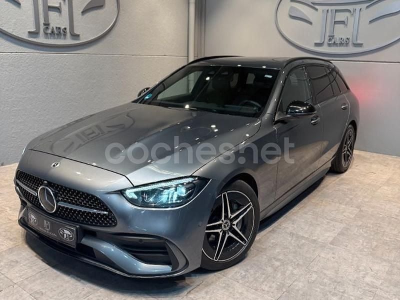 Gris / plata Usado 2022 Mercedes C220 Familiar | 34.999 € (Precio justo) - Imagen 1/4