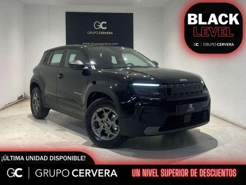 Negro Nuevo 2025 Jeep Avenger Longitude SUV | 21.300 € (Precio justo) - Imagen 1/4