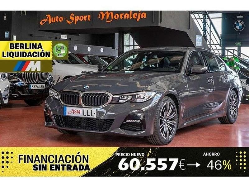 Usado BMW 318 Shadowline 150 CV (110 kW) 2020 Gris Berlina