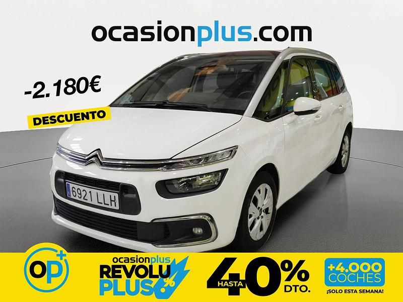 Usado Citroën C4 Feel 130 CV (95 kW) 2020 Blanco Monovolumen