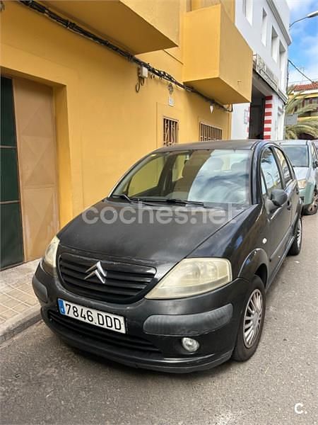 Usado Citroën C3 75 CV (55 kW) 2004 Negro Berlina