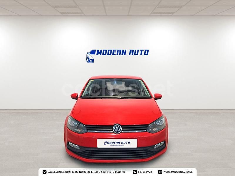Rojo Usado 2015 VW Polo Edition Berlina | 6700 € (Precio justo) - Imagen 1/4