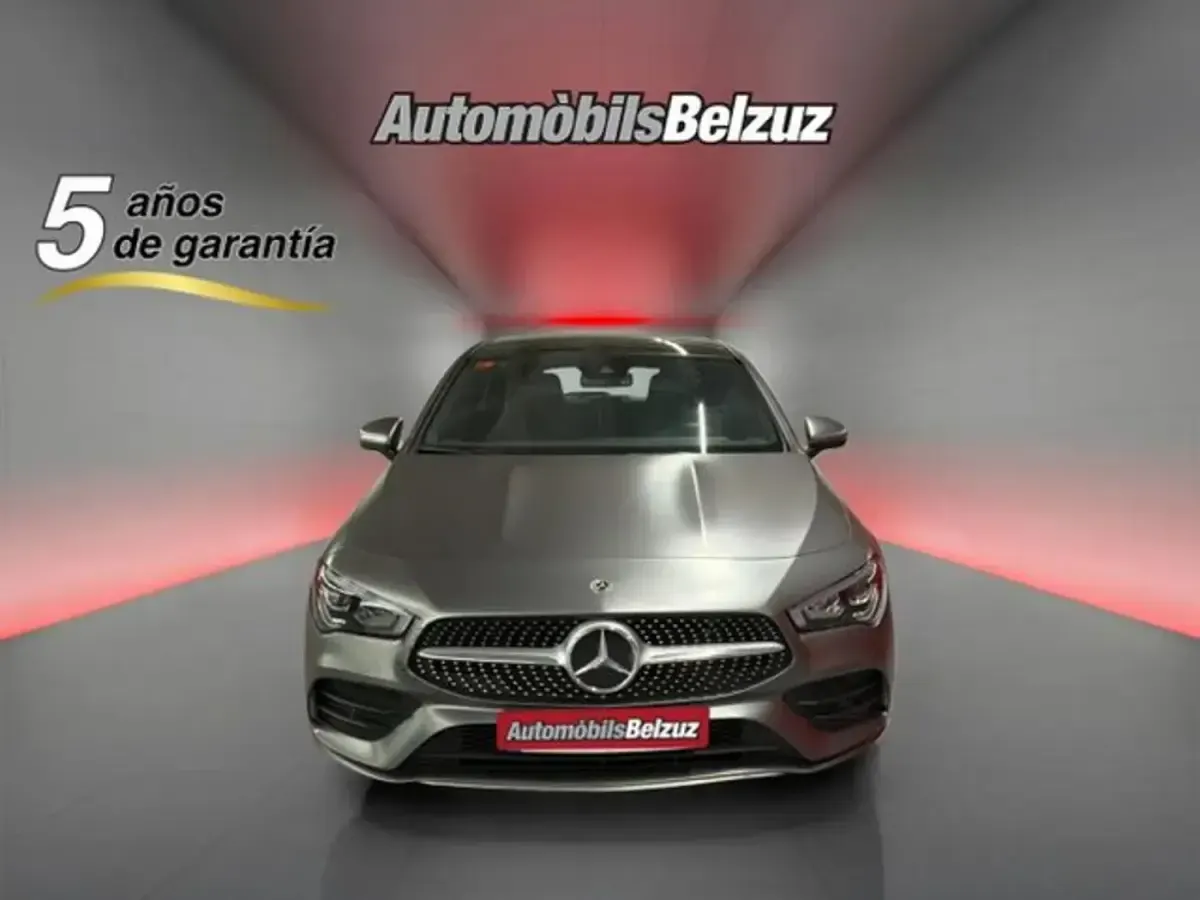 Usado Mercedes CLA200 150 CV (110 kW) 2021 Gris Coupe