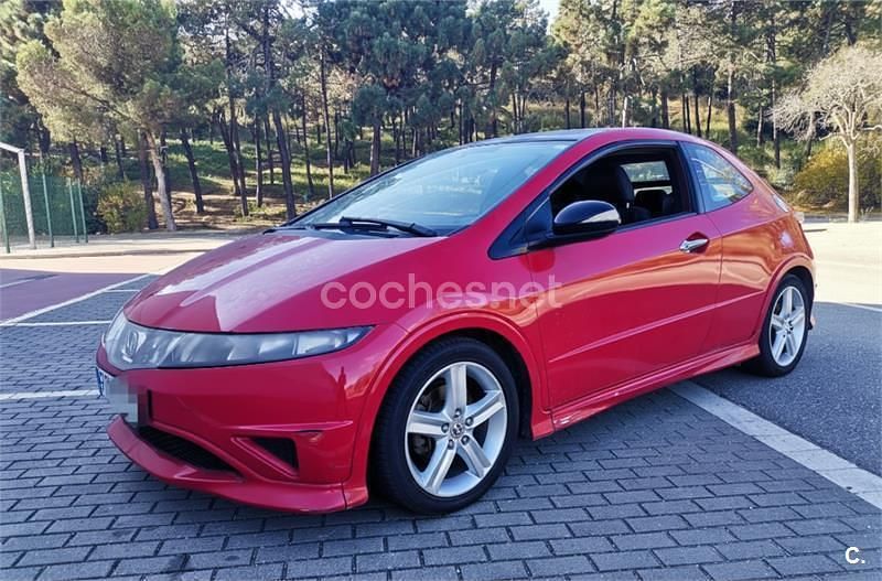 Rojo Usado 2007 Honda Civic Sport Berlina | 3900 € (Precio justo) - Imagen 1/4
