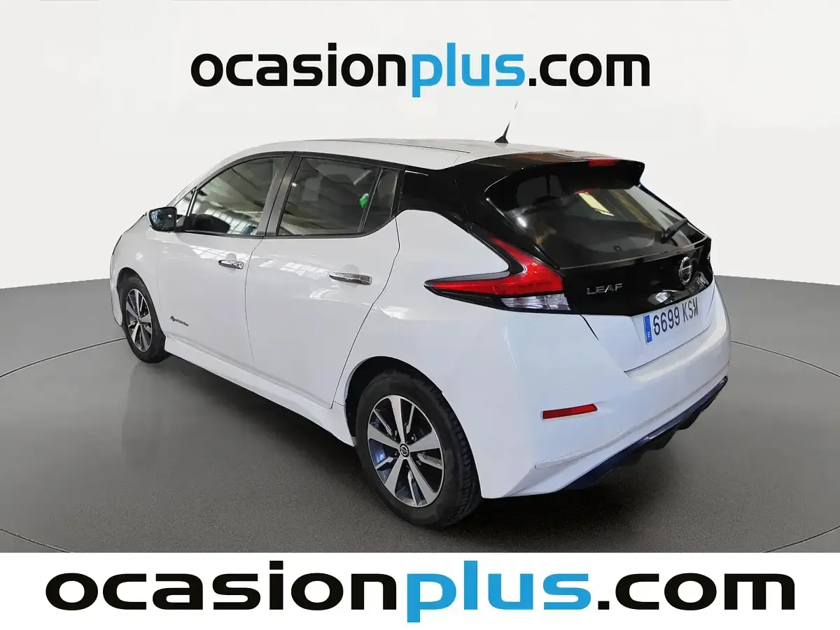 Usado Nissan Leaf N-Connecta 110 kW (150 CV) 2018 Blanco Utilitario
