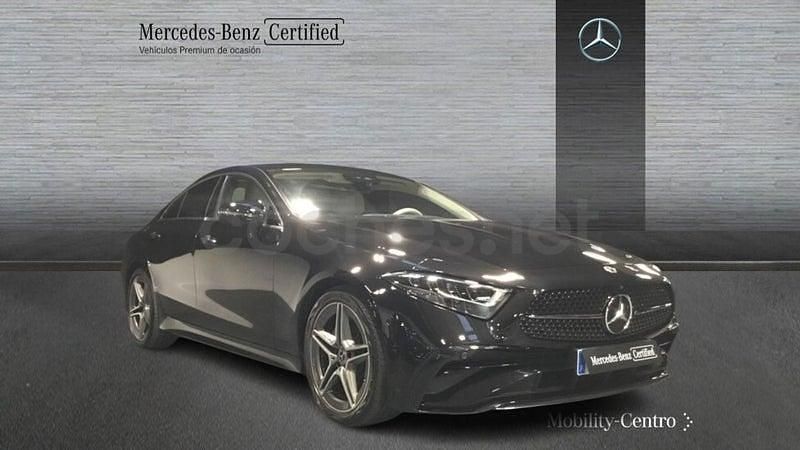 Usado Mercedes CLS220 AMG line 194 CV (142 kW) 2021 Negro obsidiana Berlina