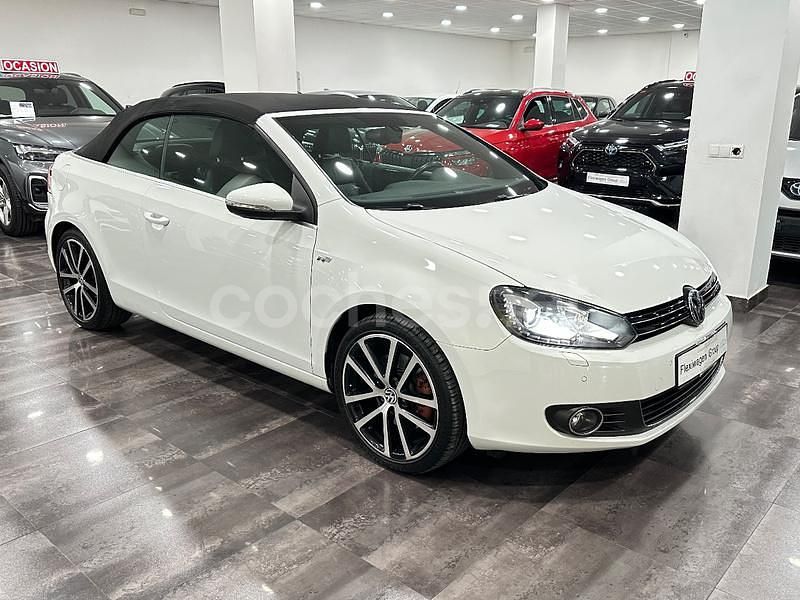 Blanco Usado 2011 VW Golf Cabriolet Descapotable | 14.990 € (Un poco caro) - Imagen 1/4
