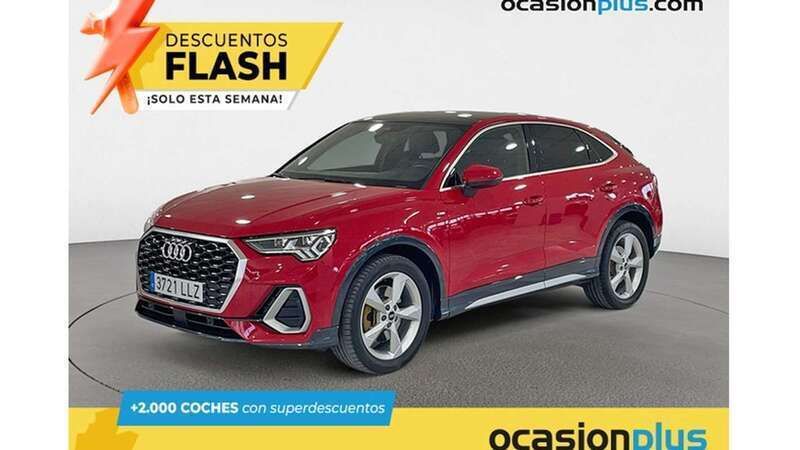 Rojo Usado 2020 Audi Q3 Sportback S-Line SUV | 40.455 € (Precio justo) - Imagen 1/4
