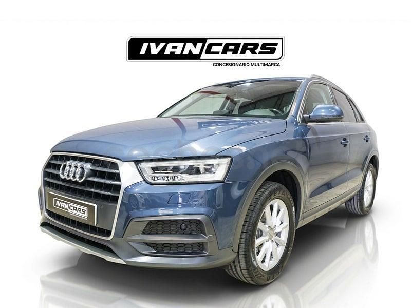Usado Audi Q3 Premium 125 CV (91 kW) 2018 Gris / plata SUV