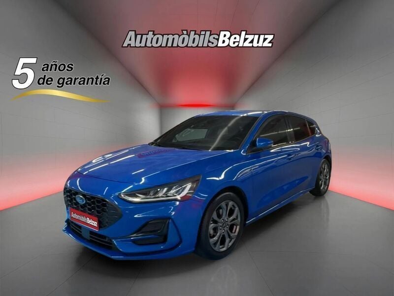 Azul Usado 2022 Ford Focus ST-Line | 16.990 € (Buen precio) - Imagen 1/4