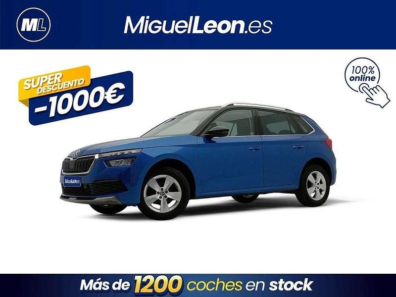 Azul Usado 2021 Skoda Kamiq Ambition SUV | 14.985 € (Precio justo) - Imagen 1/3
