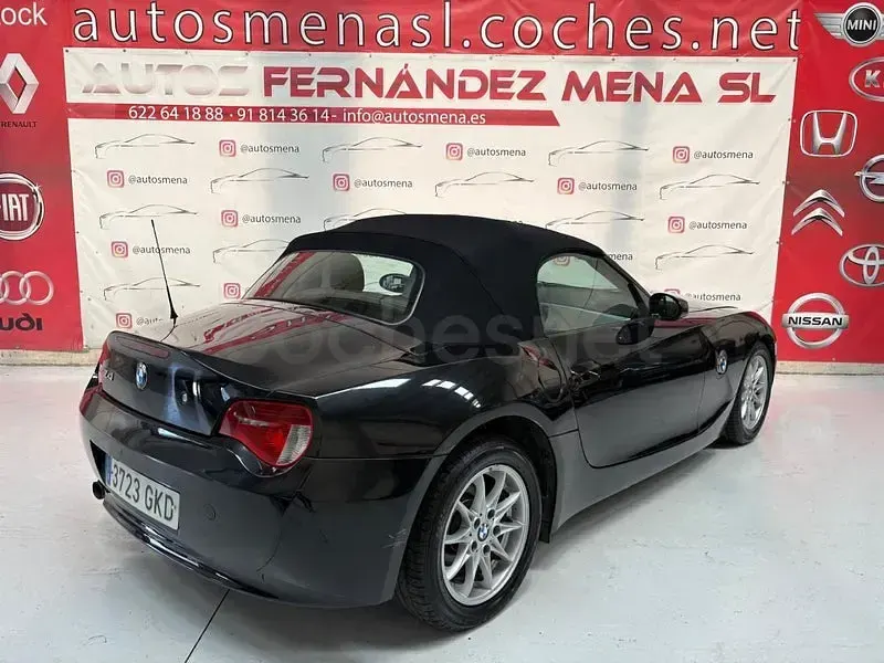 Usado BMW Z4 150 CV (110 kW) 2008 Negro Descapotable