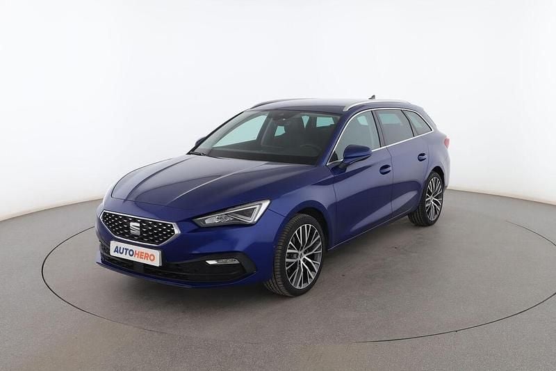 Azul Usado 2020 Seat Leon XCELLENCE Familiar | 16.499 € (Precio justo) - Imagen 1/3