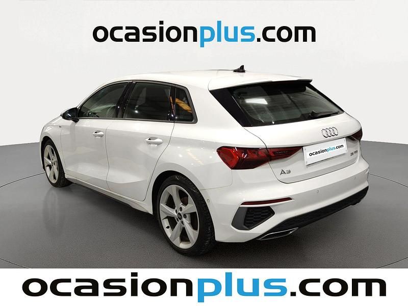 Usado Audi A3 S-Line 150 CV (110 kW) 2023 Blanco Berlina