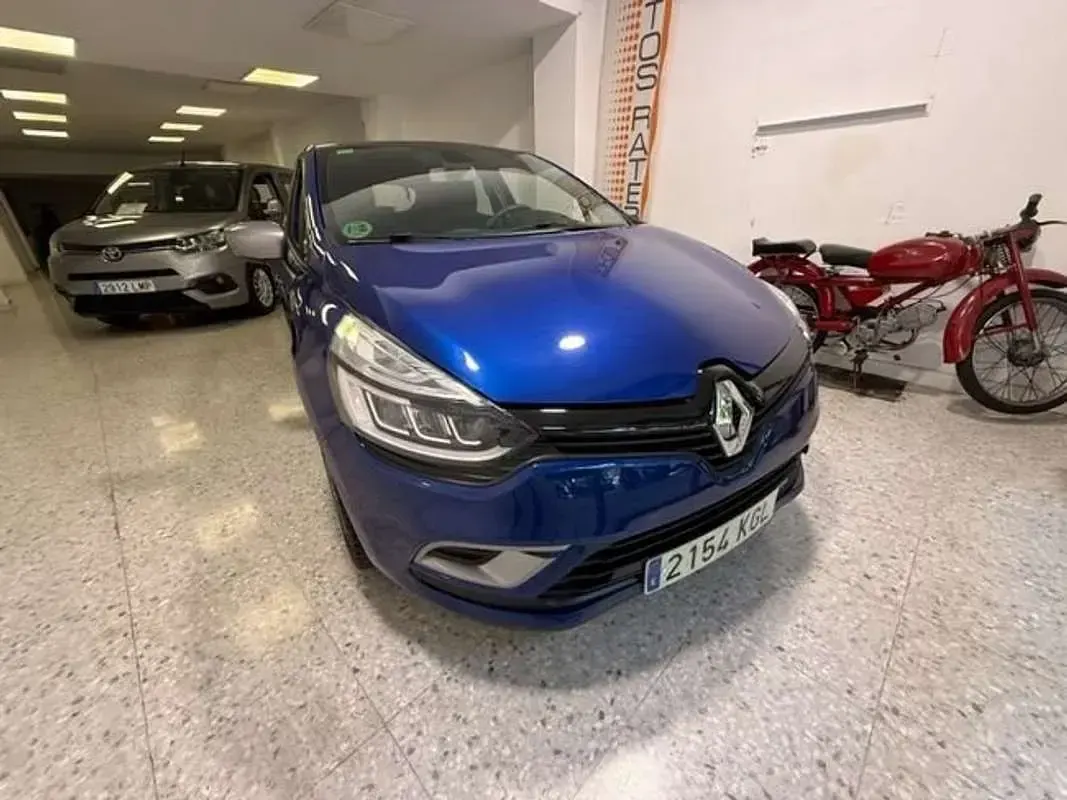 Usado Renault Clio IV GT-Line 90 CV (66 kW) 2017 Azul Berlina