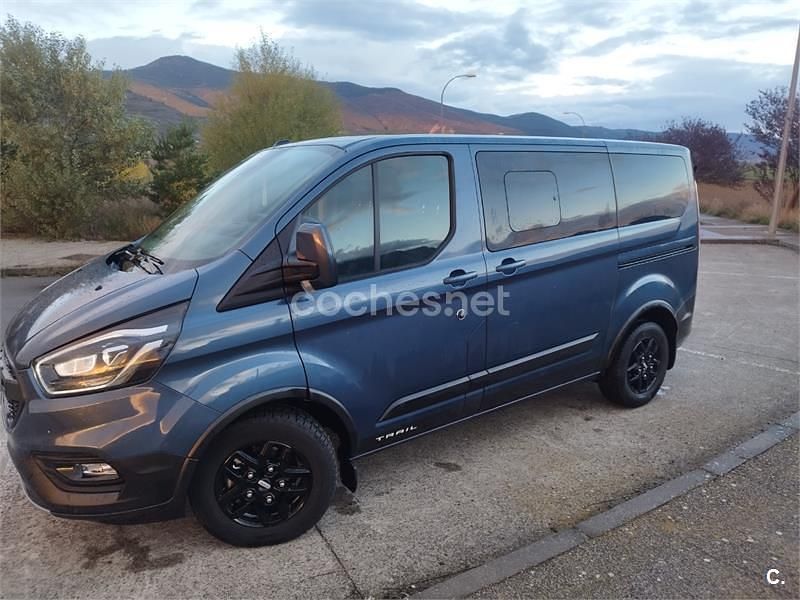 Azul Usado 2021 Ford Transit Custom Nugget Monovolumen | 37.000 € - Imagen 1/4