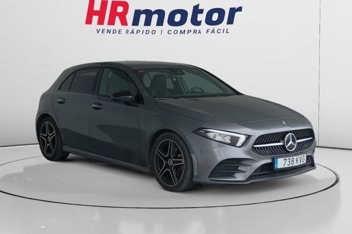 Gris Usado 2019 Mercedes A200 AMG line Utilitario | 25.990 € (Precio justo) - Imagen 1/4
