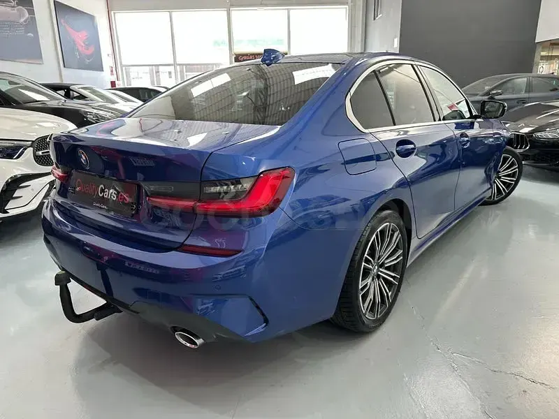 Usado BMW 320 190 CV (139 kW) 2021 Azul Berlina
