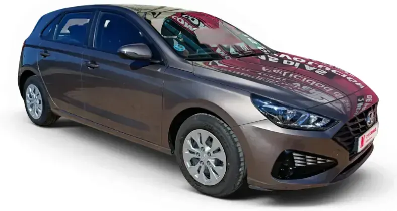 Usado Hyundai i30 110 CV (80 kW) 2021 Gris Utilitario