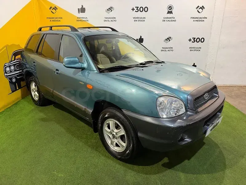 Usado Hyundai Santa Fe GLS 112 CV (82 kW) 2003 Azul SUV