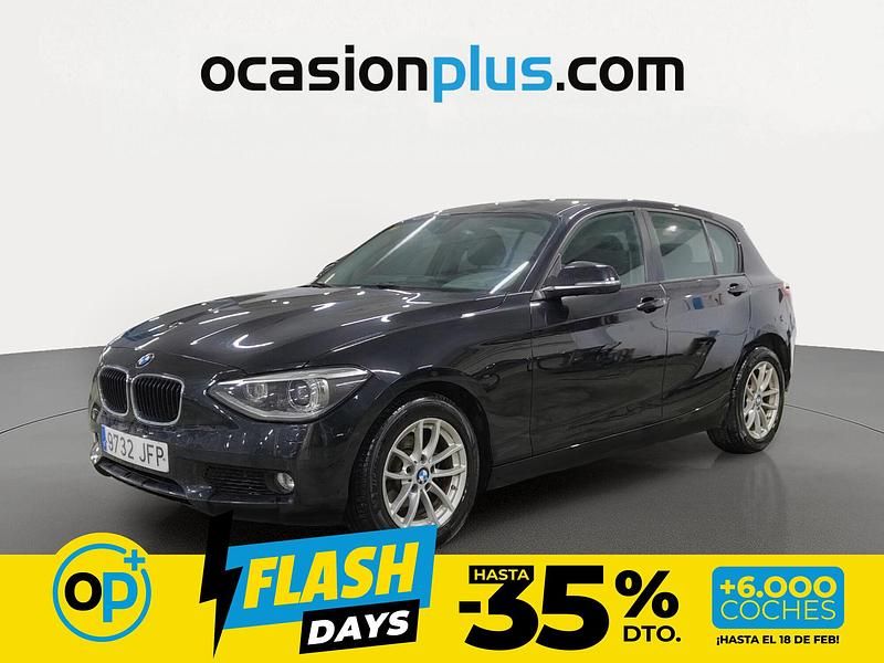 Usado BMW 118 143 CV (105 kW) 2015 Negro Utilitario