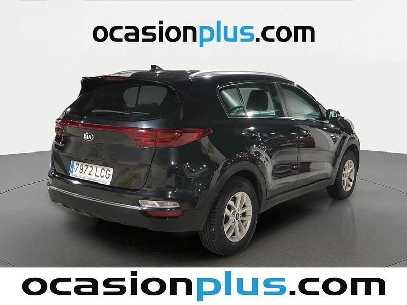 Usado Kia Sportage 132 CV (97 kW) 2019 Negro SUV