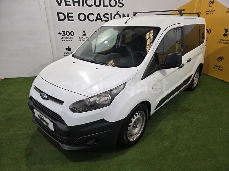 Blanco Usado 2015 Ford Transit Trend Familiar | 7490 € (Precio justo) - Imagen 1/4