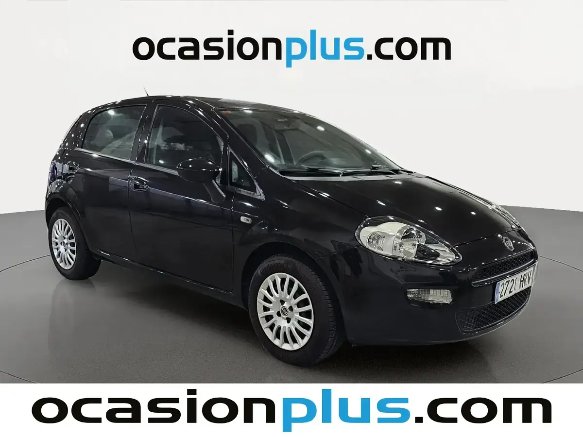 Usado Fiat Punto Pop 69 CV (50 kW) 2013 Negro Utilitario