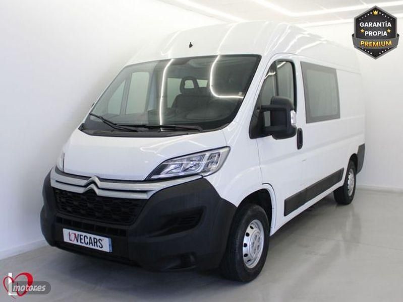 Usado Citroën Jumper 130 CV (95 kW) 2019 Blanco Monovolumen