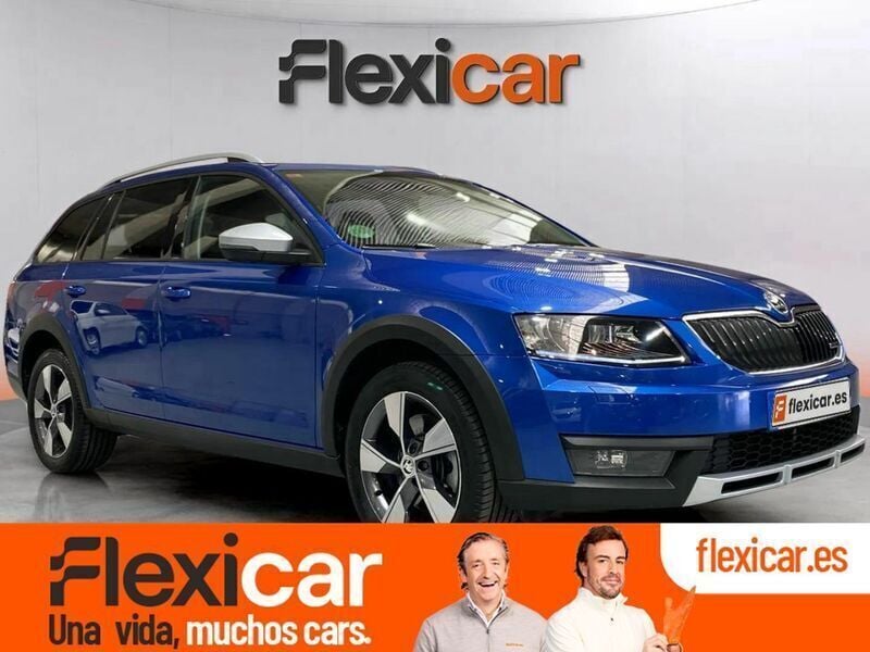 Azul Usado 2017 Skoda Octavia Familiar | 18.490 € (Precio justo) - Imagen 1/4