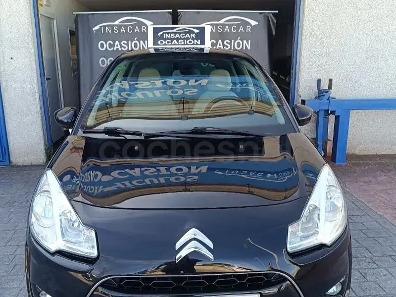 Usado Citroën C3 Exclusive 70 CV (51 kW) 2010 Negro Berlina