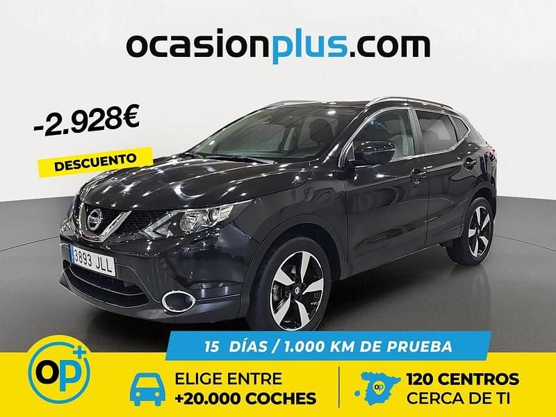 Usado Nissan Qashqai N-Connecta 131 CV (96 kW) 2016 Negro SUV